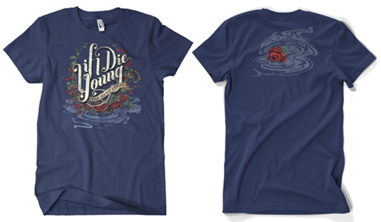 If I Die Young New Merchandise Design for The Band Perry