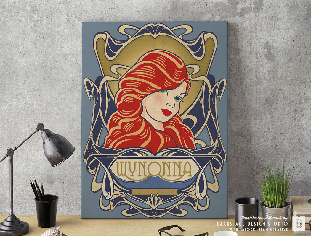 Wynonna Judd Tour Poster 2014 - Backstage Design Studio w/ Latocki Team Creative